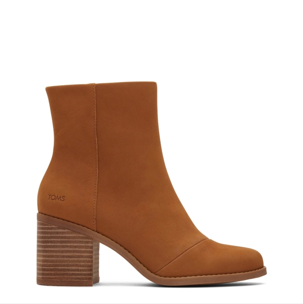 TOMS Women's Brown Heeled Boots